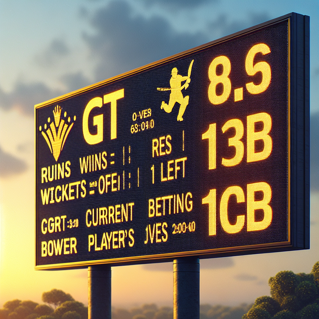 Ipl score gt vs rcb