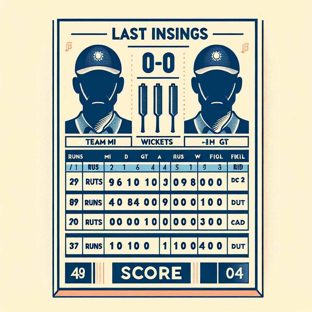 mi vs gt last match scorecard