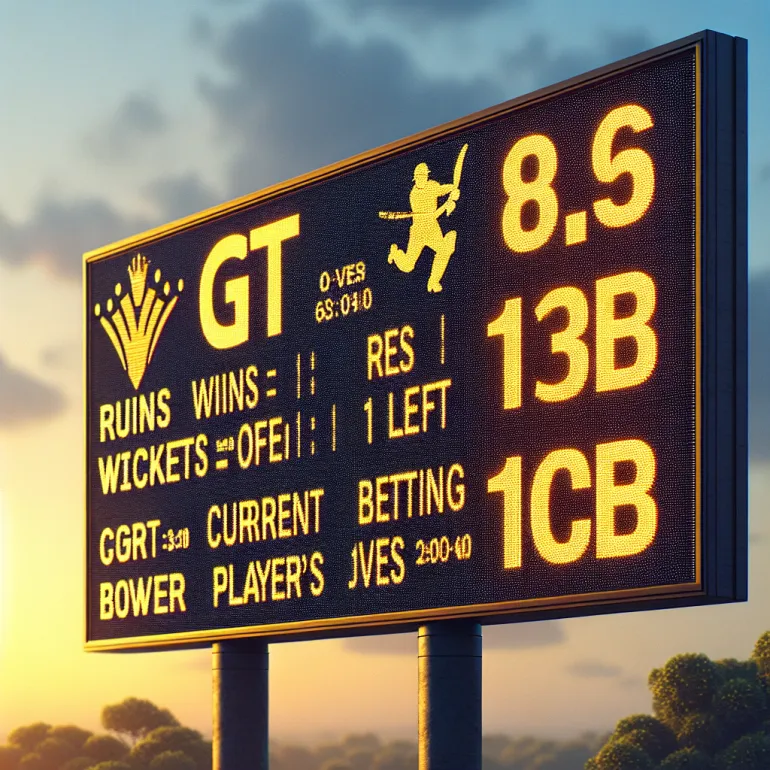 Ipl score gt vs rcb