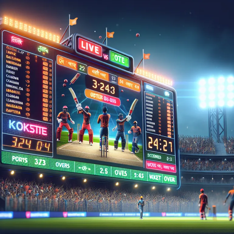 Kolkata vs lucknow live score